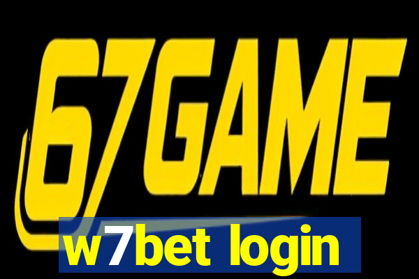 w7bet login