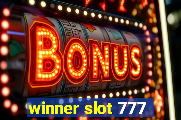 winner slot 777