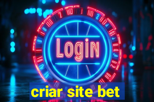 criar site bet