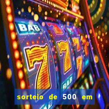 sorteio de 500 em cash toda segunda feira novibet como funciona