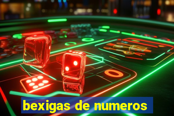 bexigas de numeros