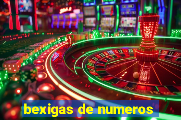 bexigas de numeros