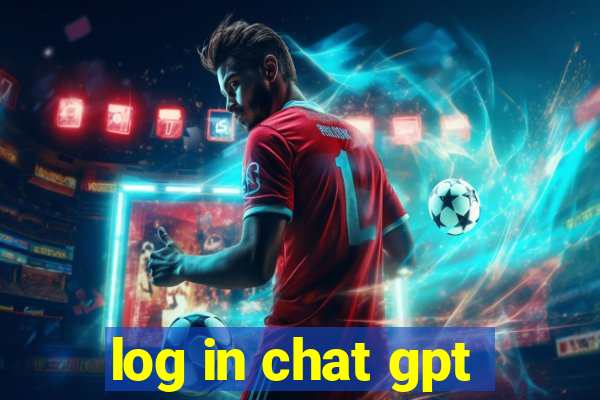 log in chat gpt