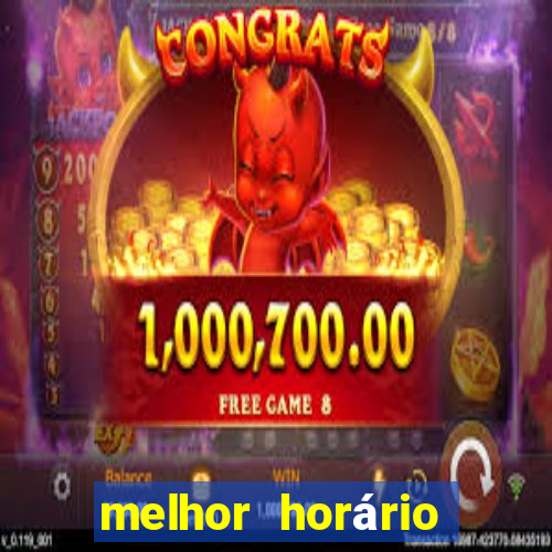 melhor horário para jogar no fortune rabbit