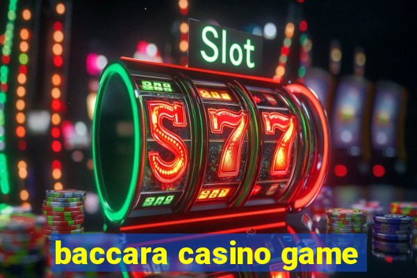 baccara casino game