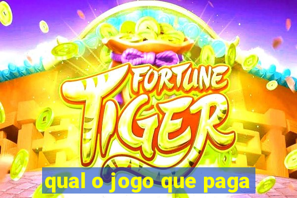 qual o jogo que paga