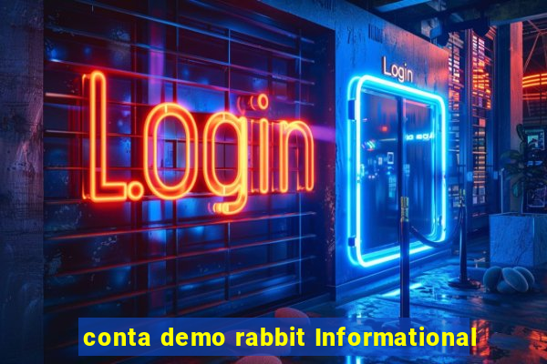 conta demo rabbit Informational