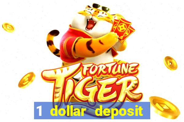 1 dollar deposit online casino