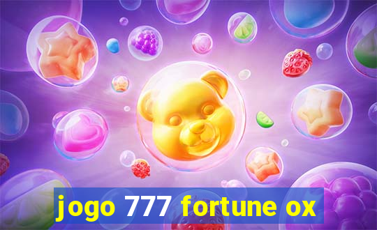 jogo 777 fortune ox