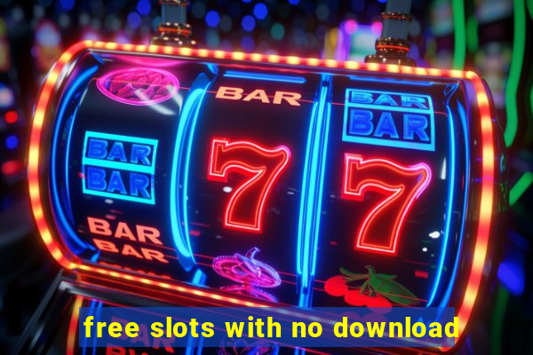 free slots with no download