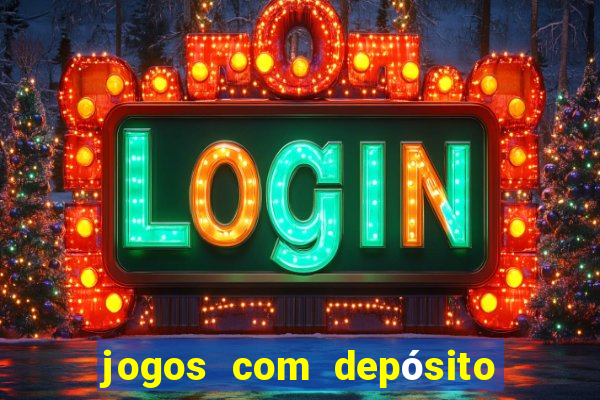 jogos com depósito de 50 centavos