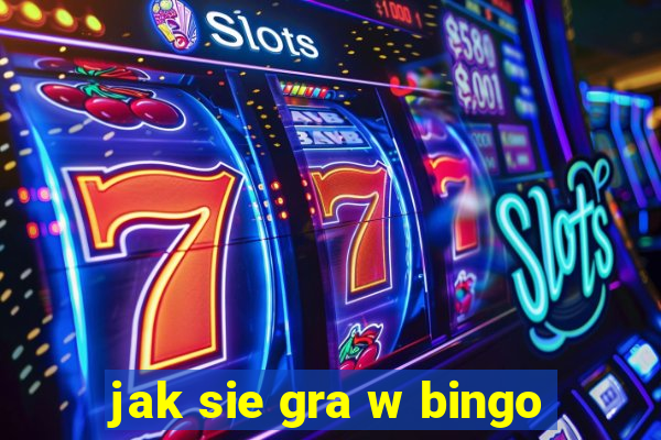 jak sie gra w bingo