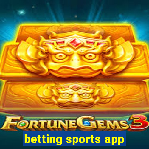 betting sports app