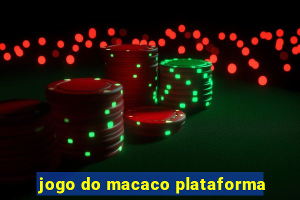 jogo do macaco plataforma