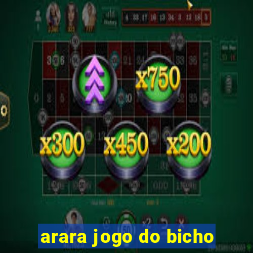 arara jogo do bicho