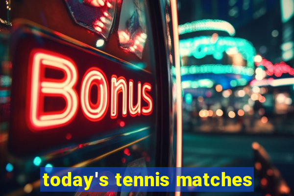 today's tennis matches