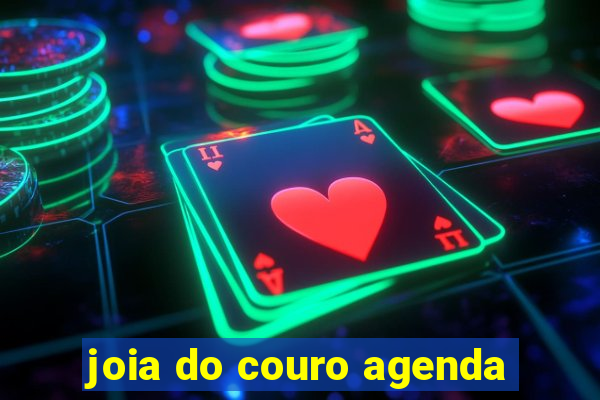 joia do couro agenda