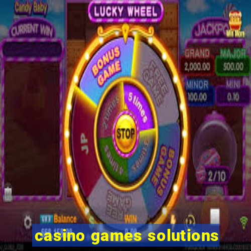 casino games solutions