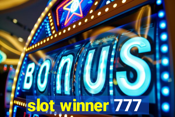 slot winner 777