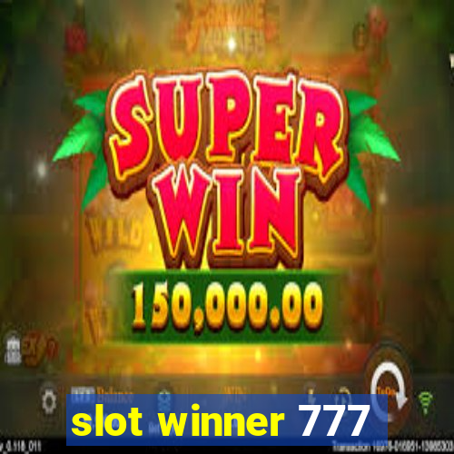 slot winner 777