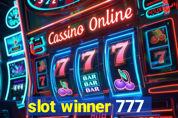 slot winner 777