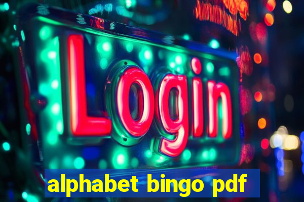 alphabet bingo pdf