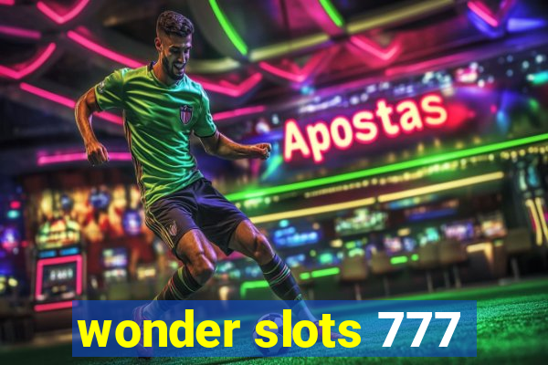 wonder slots 777