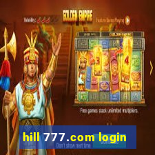 hill 777.com login