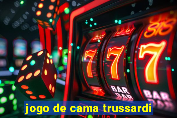 jogo de cama trussardi