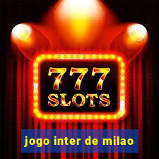 jogo inter de milao