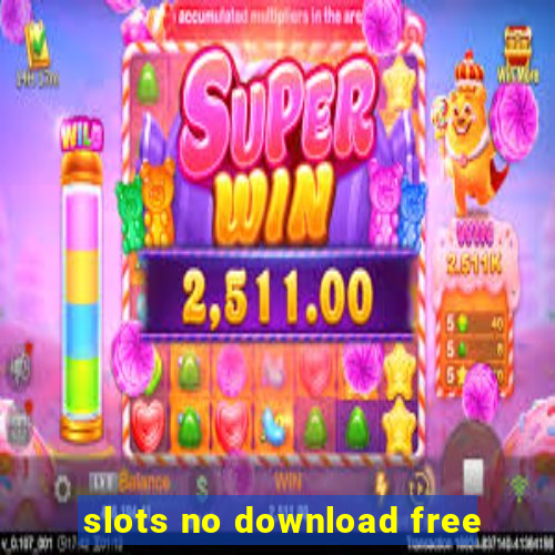 slots no download free