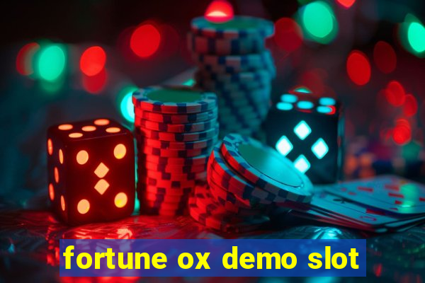 fortune ox demo slot