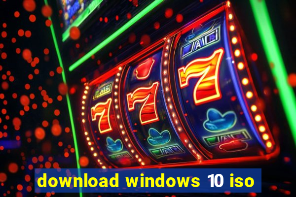 download windows 10 iso