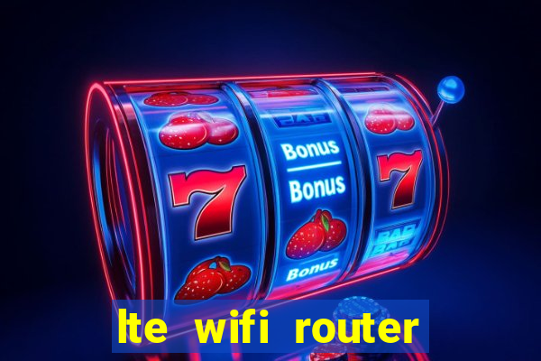 lte wifi router with sim card slot