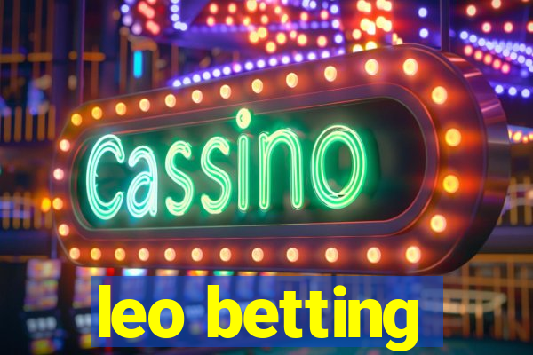 leo betting