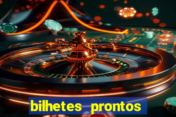 bilhetes prontos futebol hoje