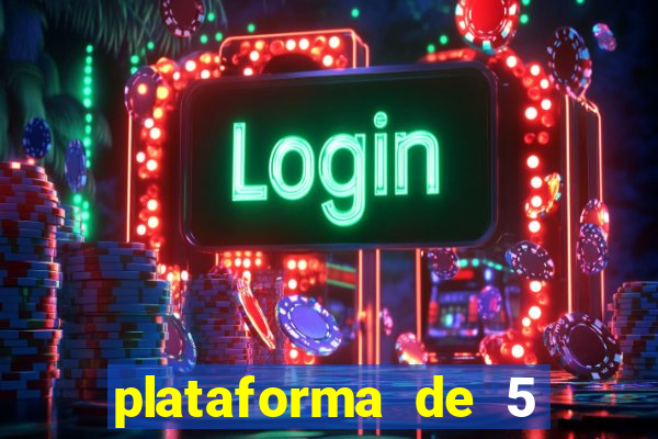 plataforma de 5 reais fortune tiger