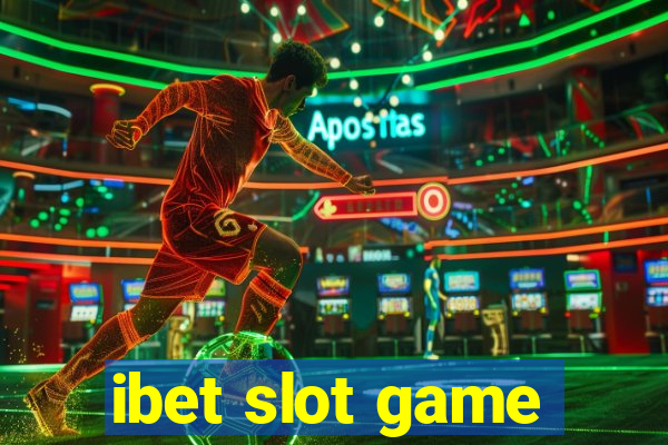 ibet slot game