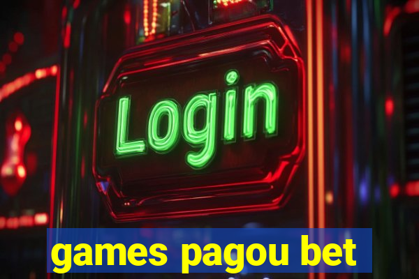 games pagou bet