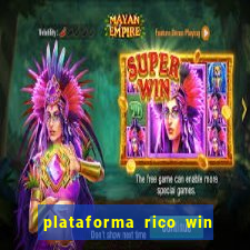 plataforma rico win paga mesmo