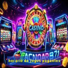 horario de jogos pagantes