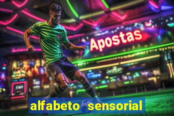 alfabeto sensorial para imprimir