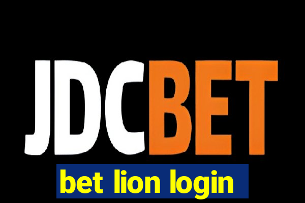 bet lion login