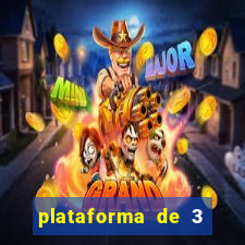 plataforma de 3 reais tigre