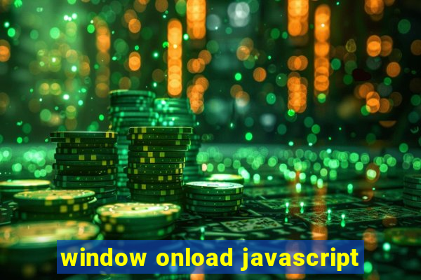 window onload javascript