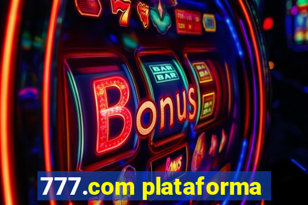 777.com plataforma