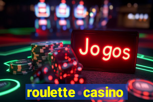 roulette casino online game