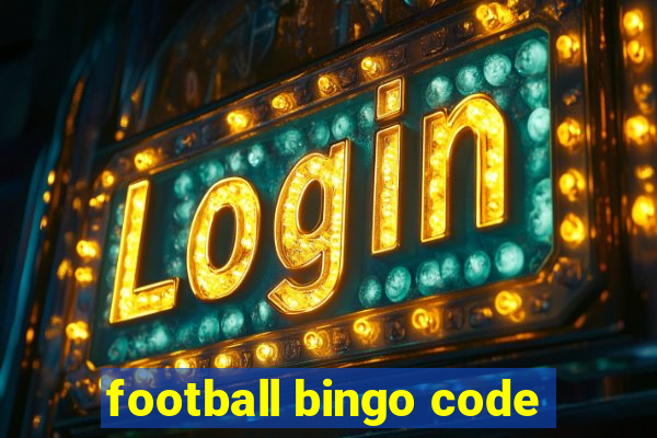 football bingo code