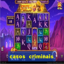 casos criminais para resolver