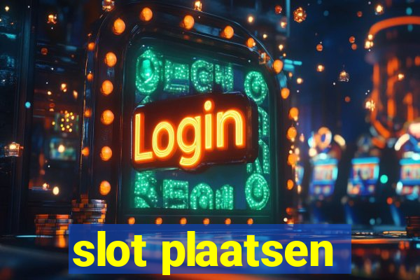 slot plaatsen